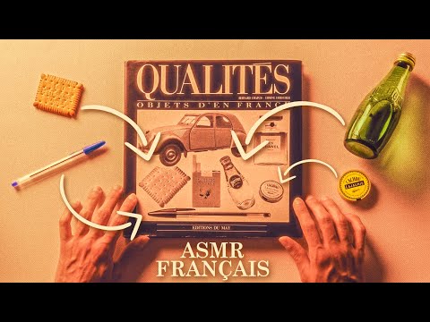 ASMR | Page Turning à travers les Objets Français CULTES 🔎📖