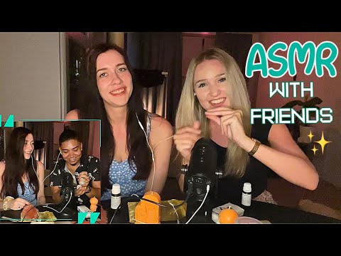 ASMR WITH FRIENDS✨ | TAPPING AND OTHER TINGLY TRIGGERS 🤍