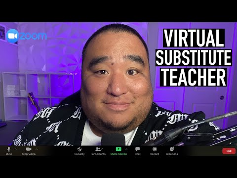 Virtual Substitute Teacher on Zoom (Soft Spoken Roleplay)