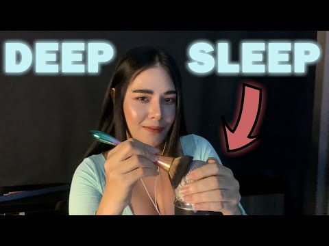 ASMR - Giving You Deep Sleep In 15 Minutes! , Extremely Relax Feelings (No Talking)