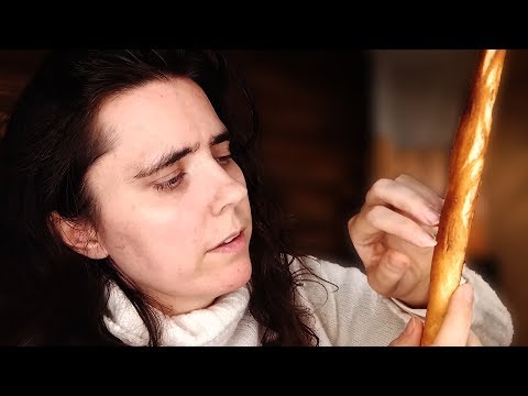 Tapping (and Scratching) on All Kinds of Home Made Bread ASMR