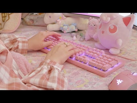 [No-Talking ASMR] Work From Home With Me (2021) | Keyboard Typing
