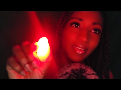 ASMR | Bug Searching, Glow Fingers, Mouth Sounds, Facial Munching