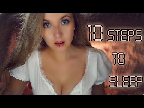 ASMR 10 steps to sleep 🔢 or 10 ways to waste your time 😂 99.9% of you will....feel nothing ¯\_(ツ)_
