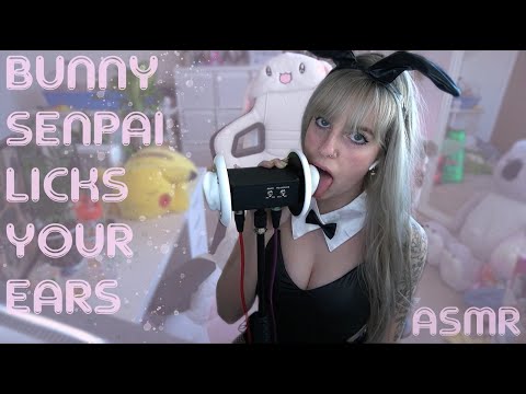🐰 Naughty BUNNY SENPAI loves to lick your ears 🐰