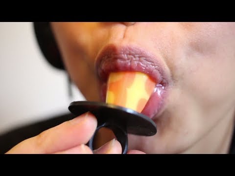ASMR Ring Pop - Eating Candy Sounds