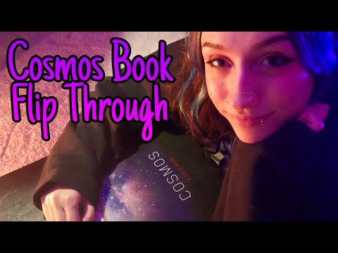 ASMR Cosmos Book Flip Thru | Reading to you, page flipping, page tapping