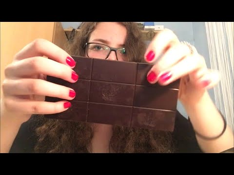 ASMR Chocolate Tapping & Unboxing🍫