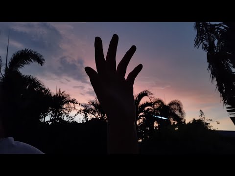 {ASMR} 1 Minute Hand Movement ~Outside~