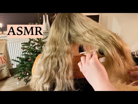 ASMR CRAZY TANGLED HAIR! (Hair Brushing/Detangling & Hair Play Sounds, No Talking)