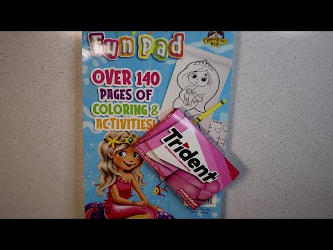 REQUESTED ASMR FUNPAD /TRIDENT CHEWING GUM