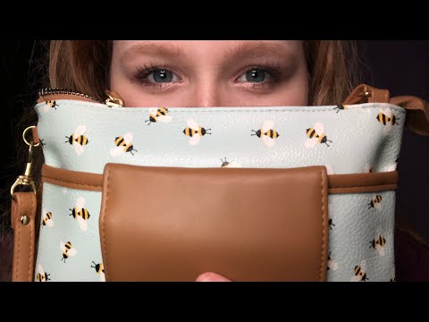 |ASMR| updated what’s in my bag!! Tingle time!