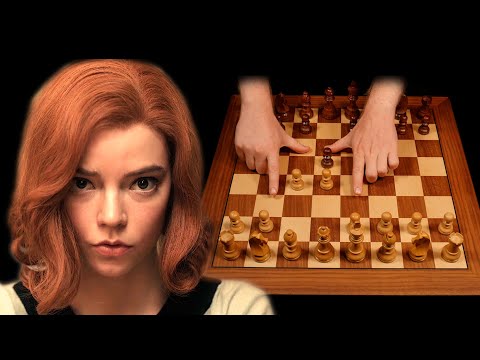 Learn the Queen's Gambit Chess Opening and Relax ♕ easy tutorial for beginners ♕ ASMR