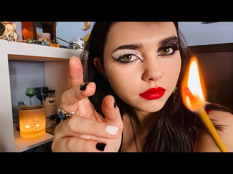 Negative Energy Pulling + Cleansing Your Spirit 🕯️ witchy asmr 🧙‍♀️