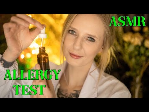 ASMR Doctor Dee: Allergy Test on Your Face 🧪Medical Roleplay (gloves, measuring)