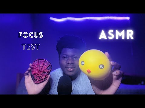 ASMR | Fast & Aggressive Focus Test | Tapping, Hand Sounds & More! #asmr