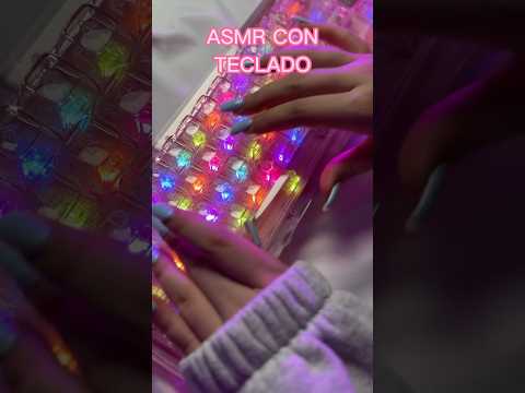 MI TECLADO DE ENSUEÑO 💗🥹 #asmr #keyboard #asmrsounds