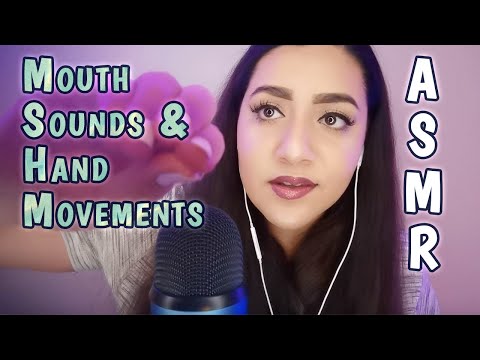 ASMR MOUTH SOUNDS AND HAND MOVEMENTS (ASMR NO TALKING after the Intro)
