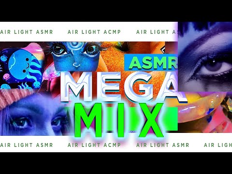 ASMR Mega Mix: tapping💜 layered 💜 whisper (2 hours) | АСМР таппинг ✨мультиуровень ✨ шёпот (2 часа)