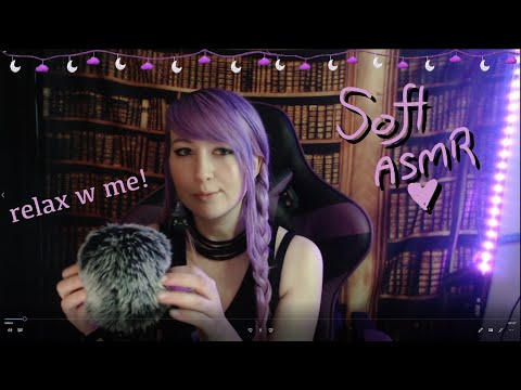gentle asmr | mic pets, breathing, + brush visuals | relax with me!