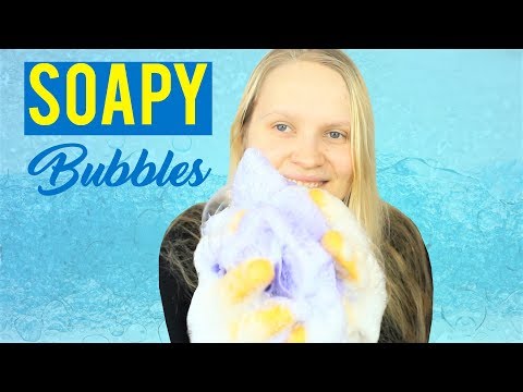 [ASMR] BUBBLE MAGIC WORTH EXPERIENCING Soapy Water, Squishy Sponge, Fizz Sounds [Whispered]