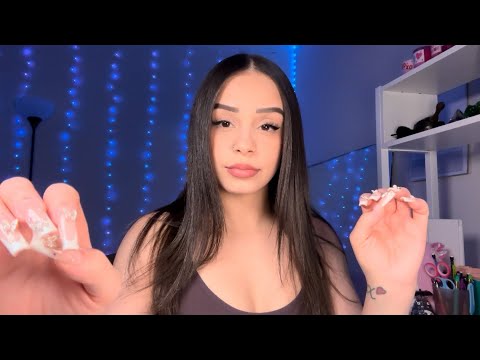 ASMR EN ESPAÑOL | XL Nail Tapping + FAST Hand Sounds, Mouth Sounds, Hand Movements & Finger Flutters