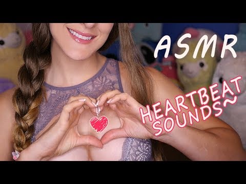 ASMR - 💕 Quiet Relaxing Heartbeat video with breathing and whispers 💕