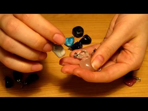 #20 Playing with gemstones *soft spoken*, ASMR