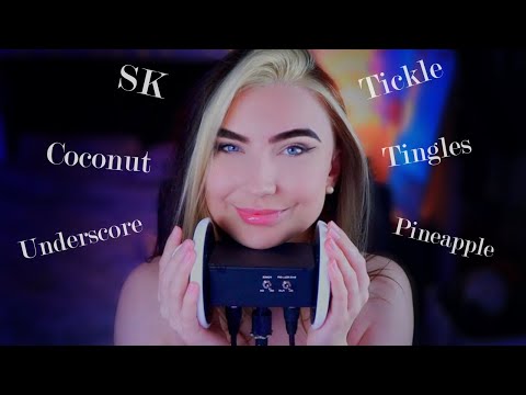 ASMR Intense Trigger Words  - Extremely Tingly Ear to Ear Whispers for Up Close Tingles w/ Visuals