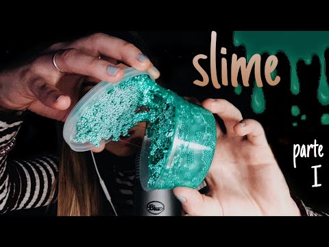 ASMR Slime Parte I ||| Problema con el Slime, demasiado pegajoso ||| Pau ASMR
