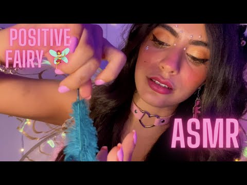 ASMR FAIRY TAKES CARE OF YOU | PLUCKING, Positive Affirmations, Brushing