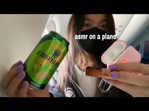 asmr but on a plane 😝✈️