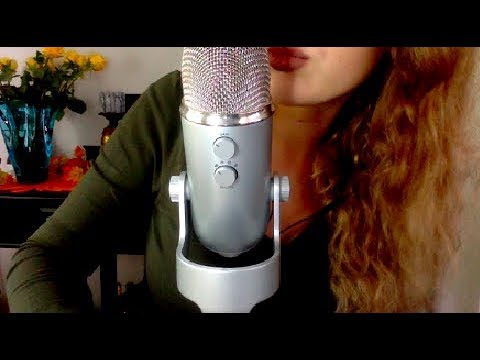 Mouth Sounds with Hand Movements! ASMR♡♡ Whispering, Kissing, Tongue Clicking, Eating