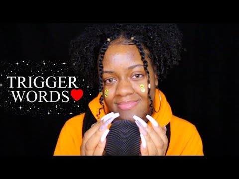 ASMR | Your Favorite Trigger Words + Mouth Sounds 💛✨