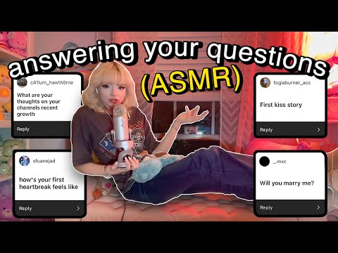 My first kiss story... Q&A ASMR (30K SPECIAL!)