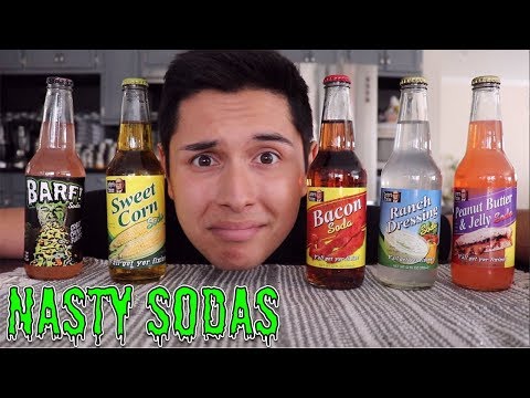 [ASMR] Drinking Nasty Sodas! (Pray for Me)