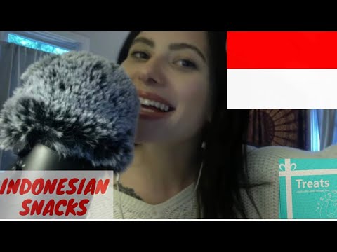 ASMR Try Treats From Indonesia! (Tapping, Crinkling, Mouth Sounds$
