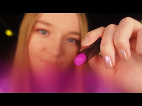 ASMR Makeup on the Camera Lens (Whispered, Personal Attention)