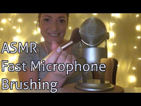 ASMR Fast Microphone Brushing