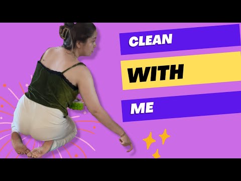 ASMR Laundry Folding - Shoes Washing - Clean With Me 2024 - Mirror Cleaning