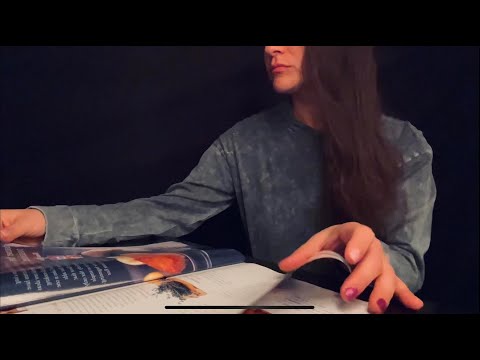 ASMR Magazine Page Flipping With Finger Licking | NO TALKING 😴 💤💤