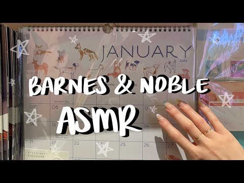 asmr at barnes & noble: tapping on books and more!!