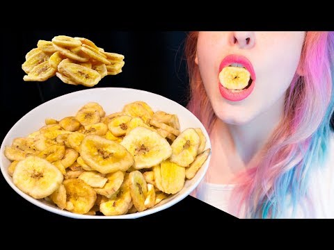 ASMR: EXTREME CRUNCH | Crispy Banana Chips ~ Relaxing Eating [No Talking|V] 😻