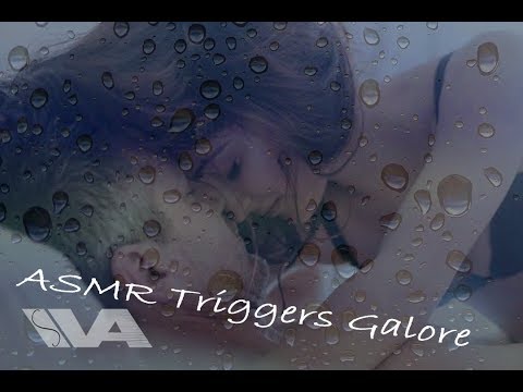 ASMR Kisses & Cuddles~Triggers Galore~Stress Relief & Falling Asleep With You Girlfriend Roleplay