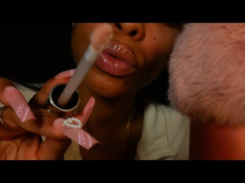 ASMR | WORLDS GREATEST MOUTH SOUNDS FOR SLEEP 😴 { tingly lipgloss sounds + finger kisses } 💋