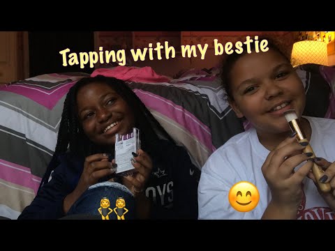 ASMR- tapping with my bestie 😽😊 (my mermaid life )