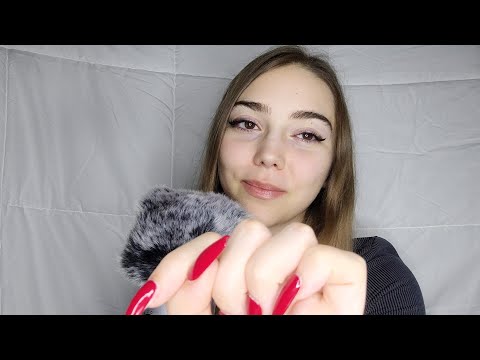 ASMR | Booping Your Face - Face Triggers PART 3 (Finger and Brush Boops, Personal Attention)