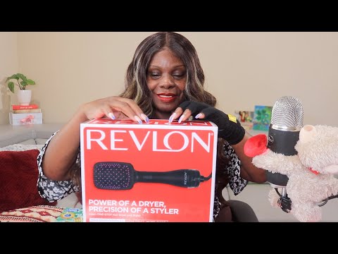 Revlon Salon One Stop Hair Dryer & Styler ASMR UNBOXING