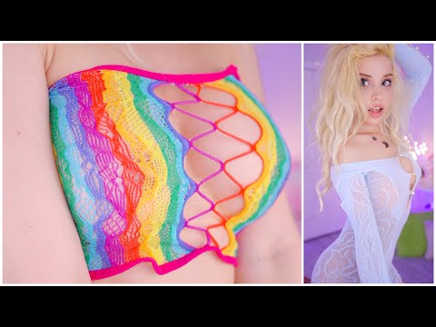 Transparent Try on Haul | See Through Haul // fishnet dress yes or no?