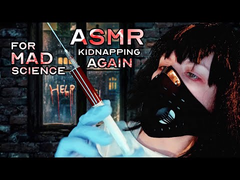 ASMR Mad doctor / scientist kidnaps you for another tingles extraction (dark / horror role-play)